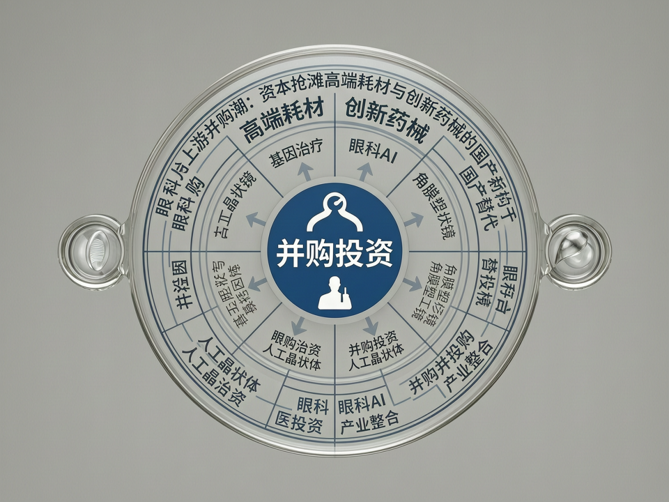 眼科上游并购潮:资本抢滩高端耗材与创新药械的国产替代