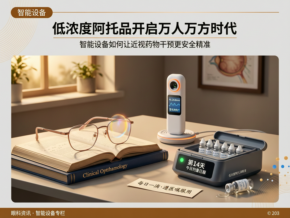 低浓度阿托品开启“万人万方”时代:智能设备如何让近视药物干预更安全精准