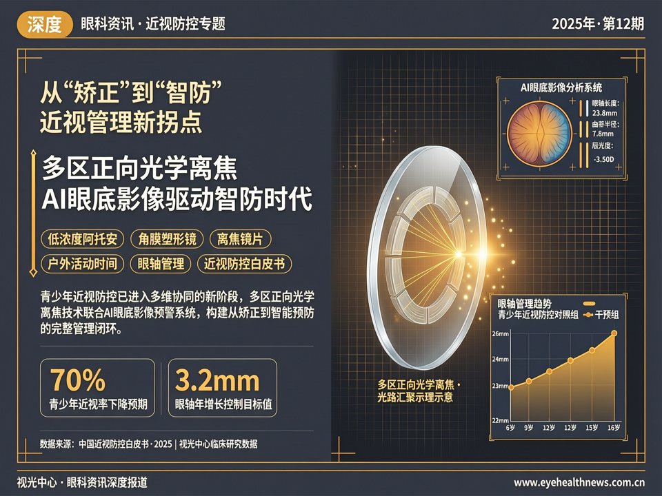 深度 | 多区离焦与AI预警:从“矫正”到“智防”的近视管理新拐点