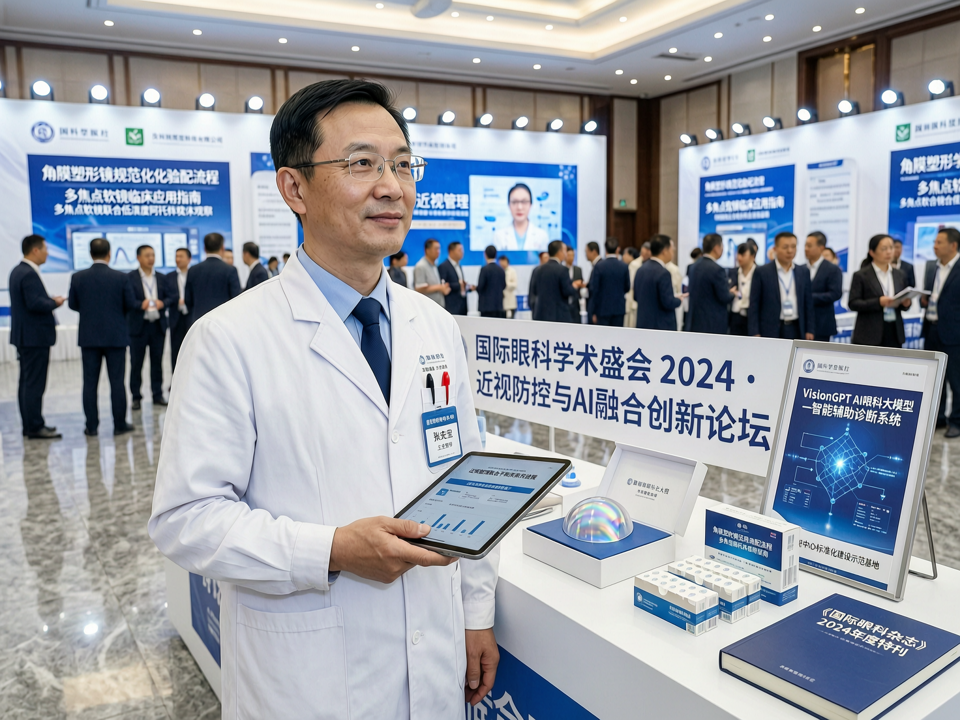 【快讯】国际眼科学术盛会启幕,近视管理联合方案与AI眼科大模型成焦点