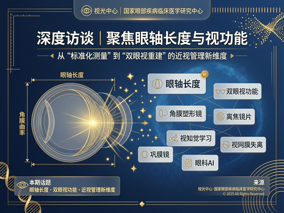 深度访谈 | 聚焦眼轴长度与视功能:从“标准化测量”到“双眼视重建”的近视管理新维度