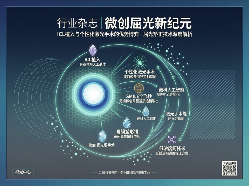 微创屈光新纪元:ICL植入与个性化激光手术的优势博弈