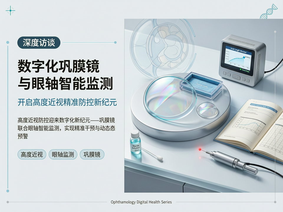 深度访谈 | 数字化巩膜镜与眼轴智能监测:开启高度近视精准防控新纪元