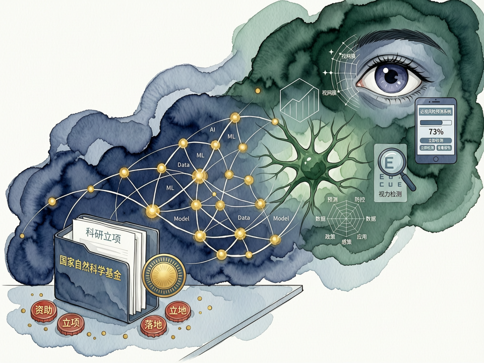 基金政策驱动眼科人工智能与大数据融合:从科研立项到近视防控落地的资助新生态