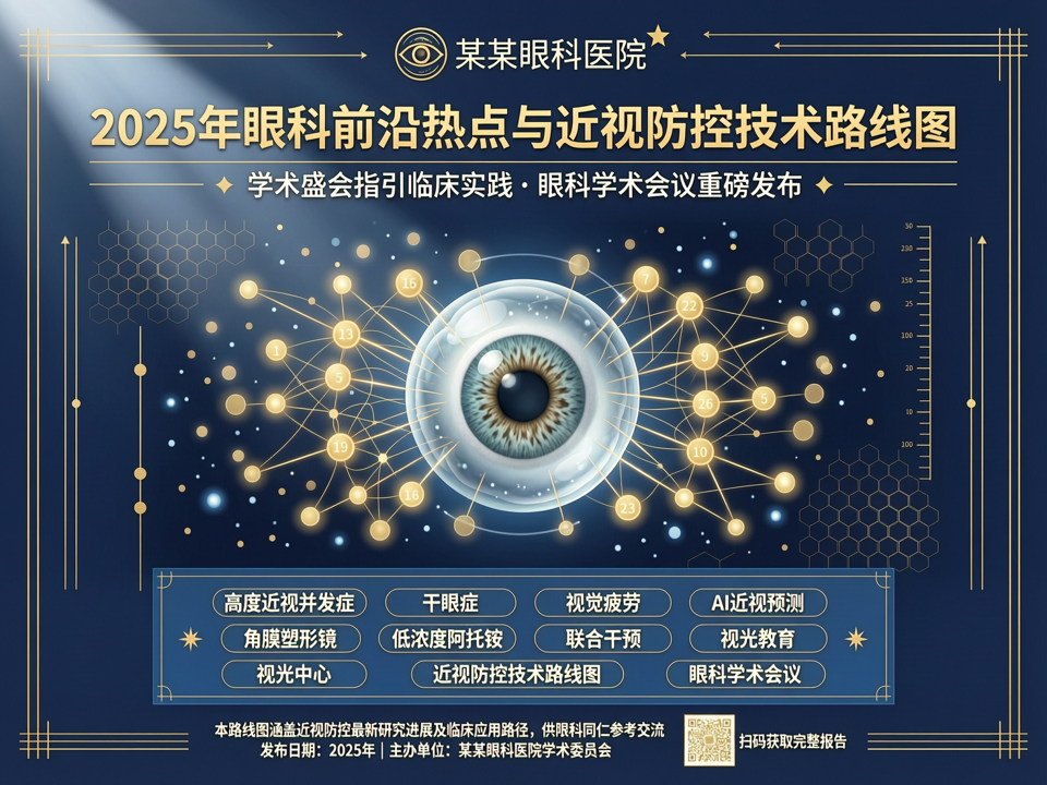 学术盛会指引临床实践:我院发布2025年眼科前沿热点与近视防控技术路线图