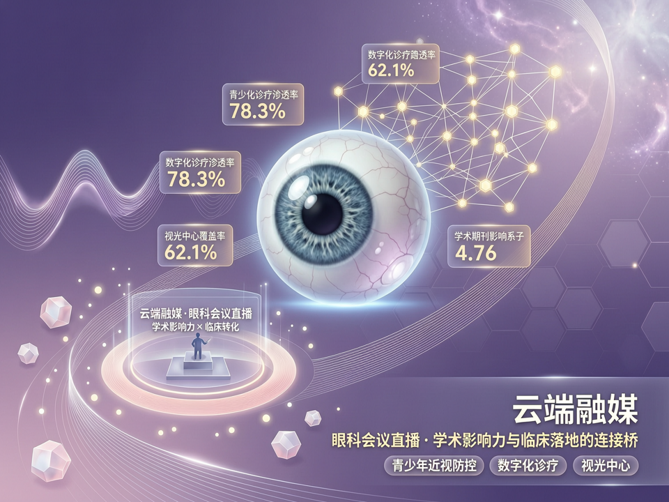 云端融媒:眼科会议直播如何构建学术影响力与临床落地的连接桥
