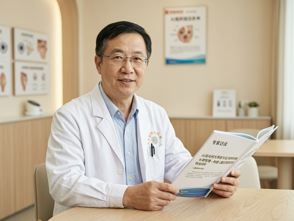 专访戴教授:AI驱动视光筛查与低浓度阿托品长期管理——构建儿童近视防控的精准闭环