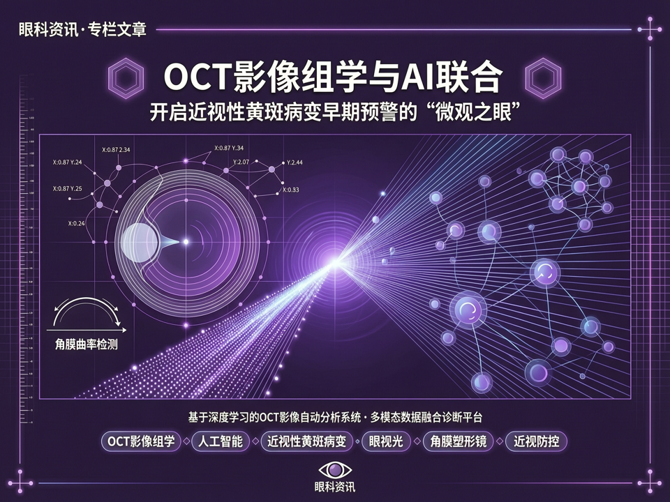 OCT影像组学与AI联合:开启近视性黄斑病变早期预警的“微观之眼”