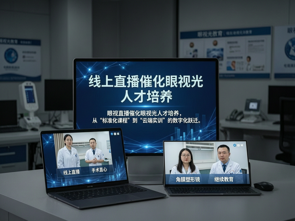 线上直播催化眼视光人才培养:从“标准化课程”到“云端实训”的数字化跃迁