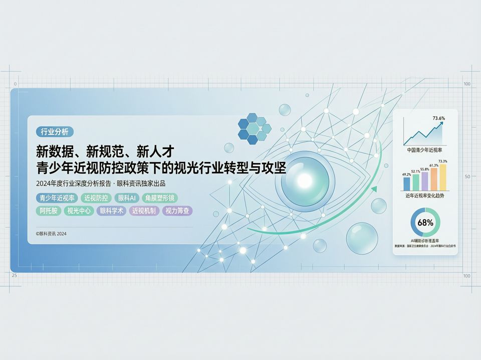 新数据、新规范、新人才:青少年近视防控政策下的视光行业转型与攻坚