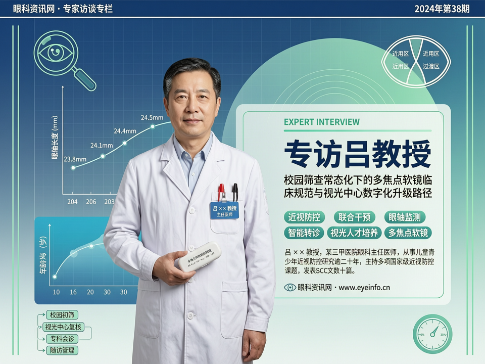专访吕教授:校园筛查常态化下的多焦点软镜临床规范与视光中心数字化升级路径