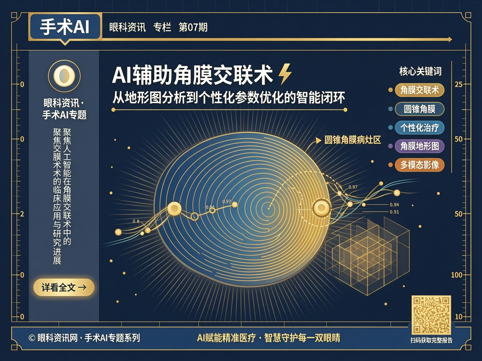 AI辅助角膜交联术:从地形图分析到个性化参数优化的智能闭环
