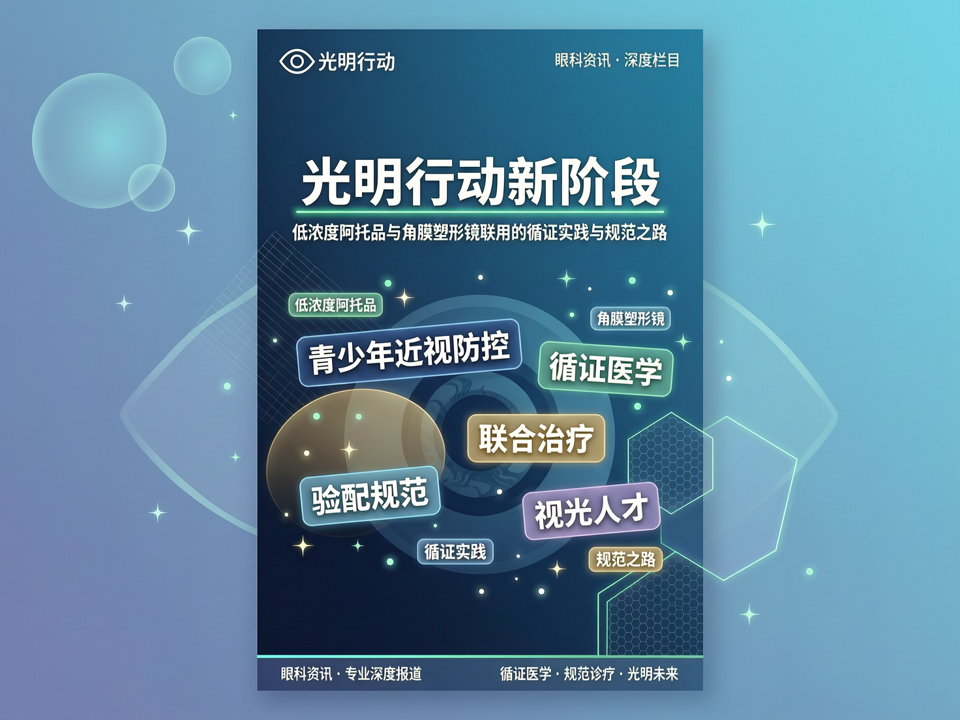 深度 | 光明行动新阶段:低浓度阿托品与角膜塑形镜联用的循证实践与规范之路
