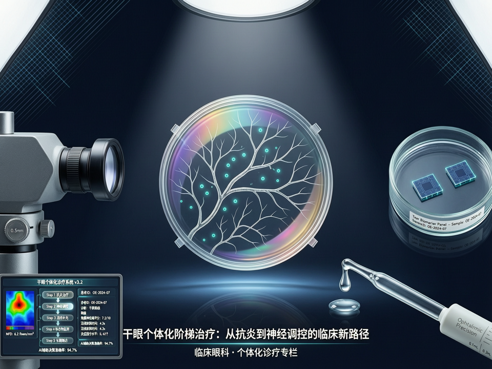 干眼个体化阶梯治疗:从抗炎到神经调控的临床新路径