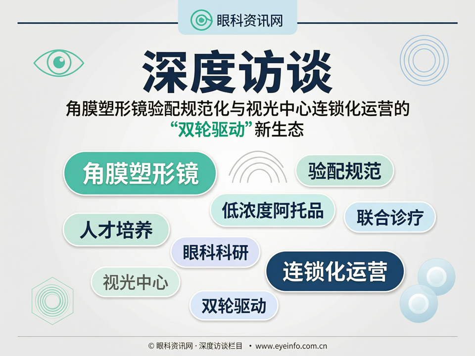 深度访谈 | 角膜塑形镜验配规范化与视光中心连锁化运营的“双轮驱动”新生态