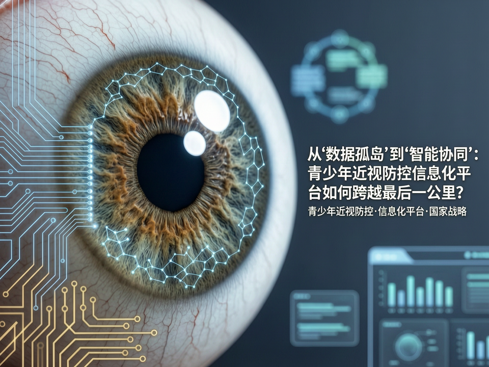 从“数据孤岛”到“智能协同”:青少年近视防控信息化平台如何跨越最后一公里?