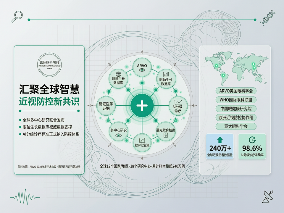 汇聚全球智慧:国际眼科期刊与学术网络重塑近视防控新共识