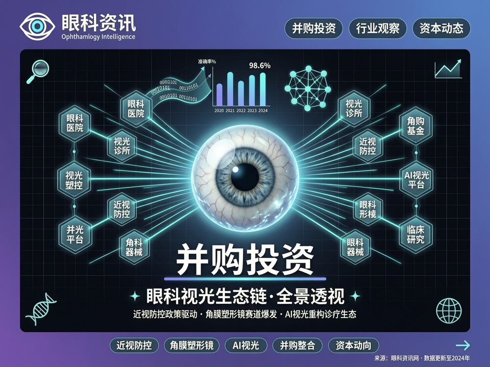 整合视光生态链:眼科并购投资的新潮向