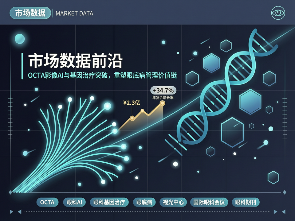 市场数据前沿:OCTA影像AI与基因治疗突破,重塑眼底病管理价值链