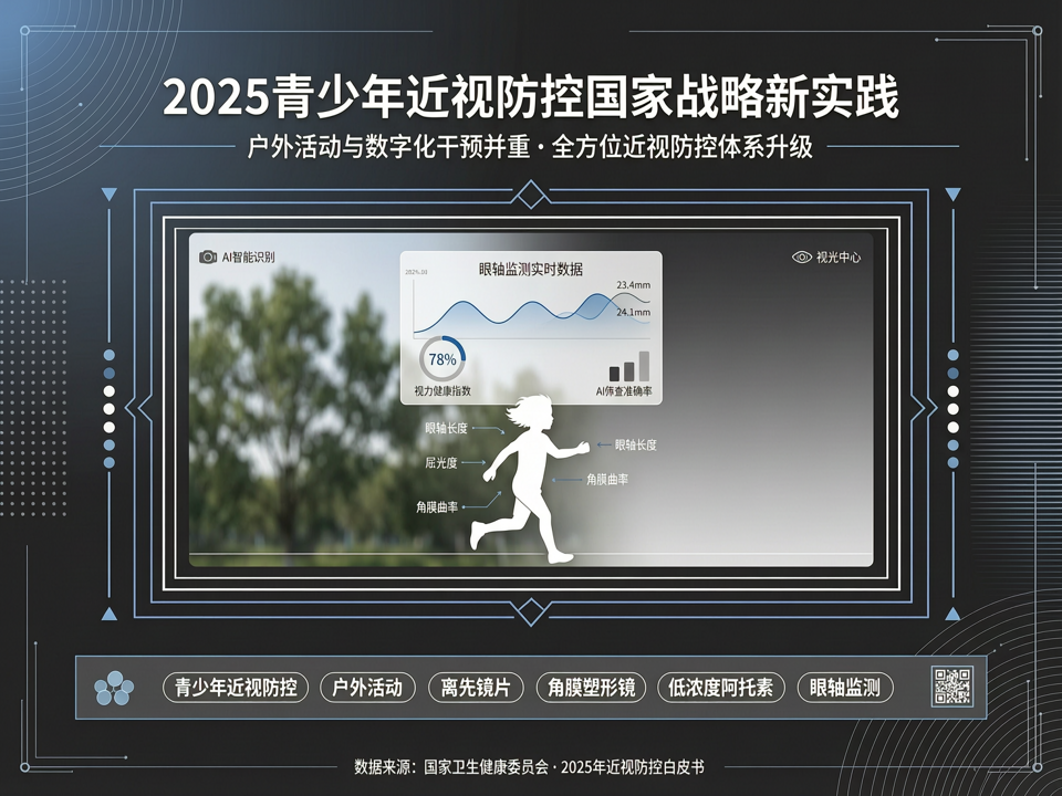 户外活动与数字化干预并重:2025青少年近视防控国家战略新实践