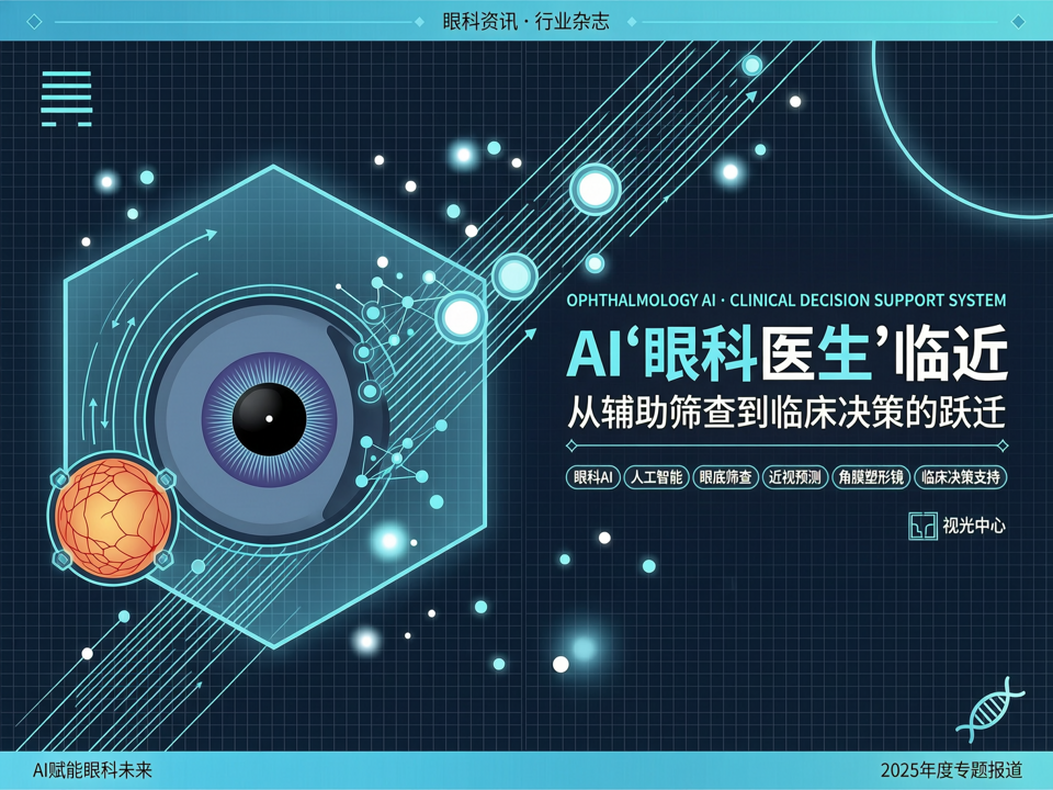 AI“眼科医生”临近:从辅助筛查到临床决策的跃迁
