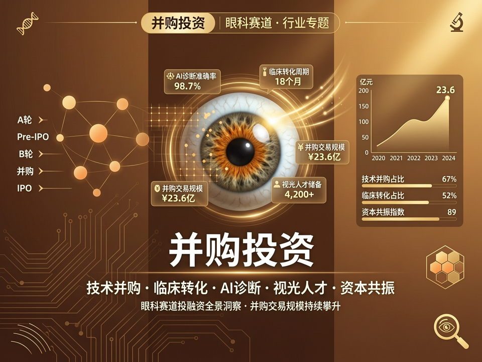 并购投资:眼科赛道“技术并购”与“临床转化”的资本共振