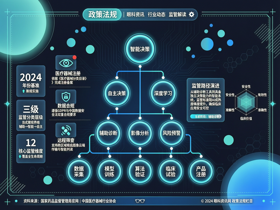 眼科AI医疗器械分类界定新规:从辅助诊断到智能决策的监管路径