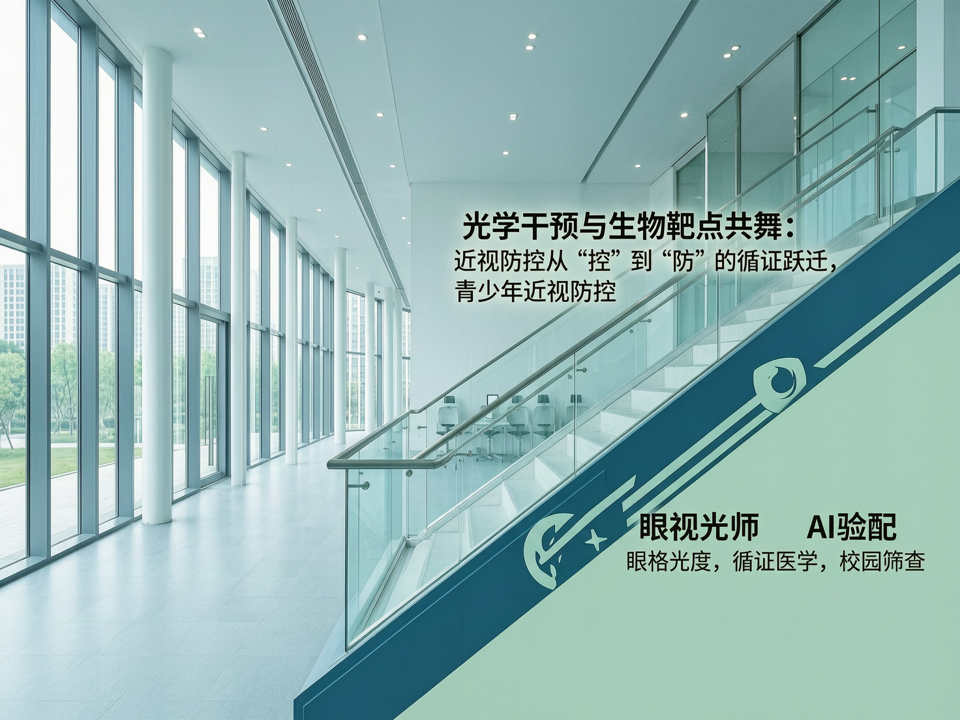 深度 | 光学干预与生物靶点共舞:近视防控从“控”到“防”的循证跃迁