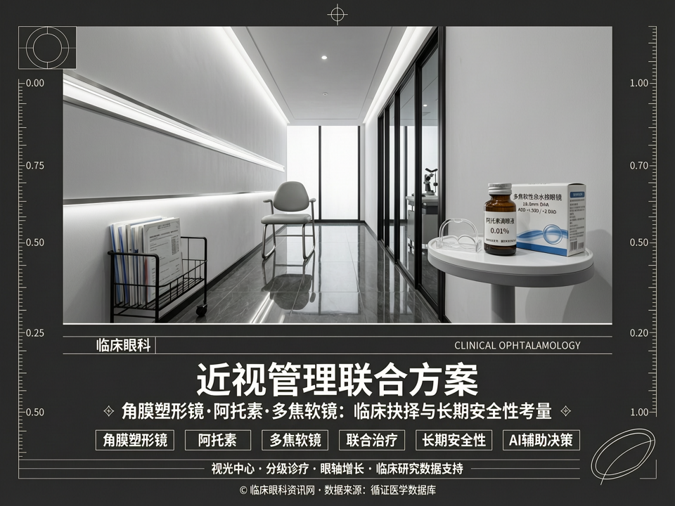 角膜塑形镜、阿托品与多焦软镜:近视管理联合方案的临床抉择与长期安全性考量