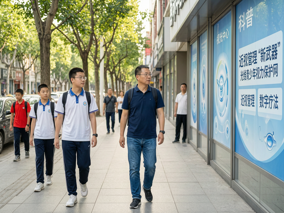 近视管理“新武器”:光学干预与数字疗法如何编织青少年视力保护网