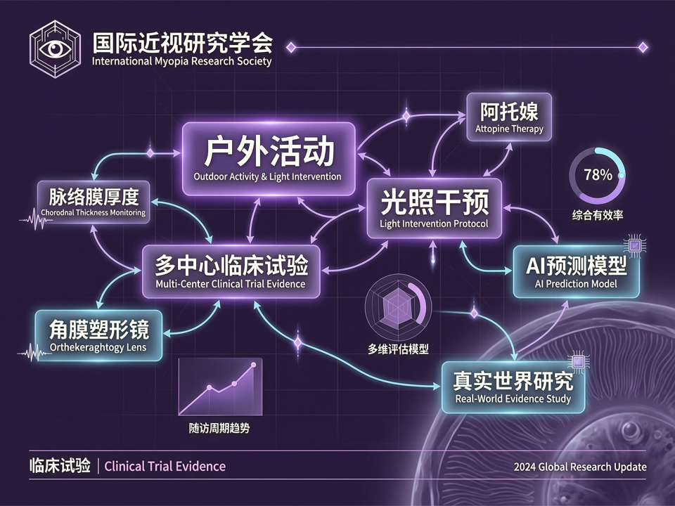 国际近视研究学会白皮书落地:户外活动与光照干预临床试验的全球多中心新证据