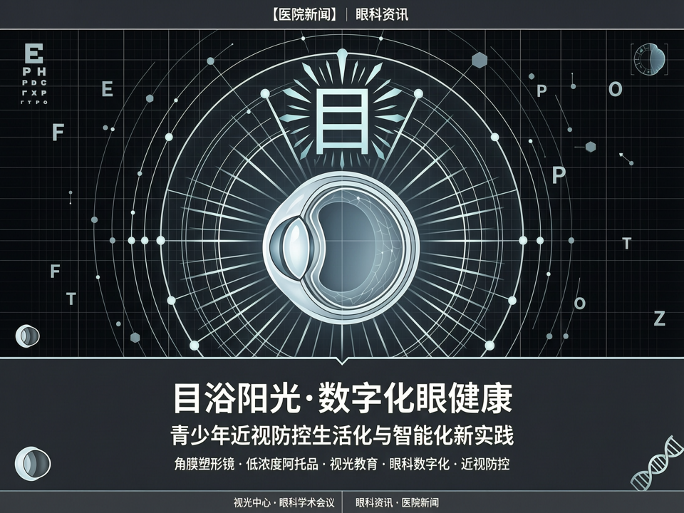 户外“目”浴阳光与数字化眼健康:我院推动青少年近视防控生活化与智能化新实践