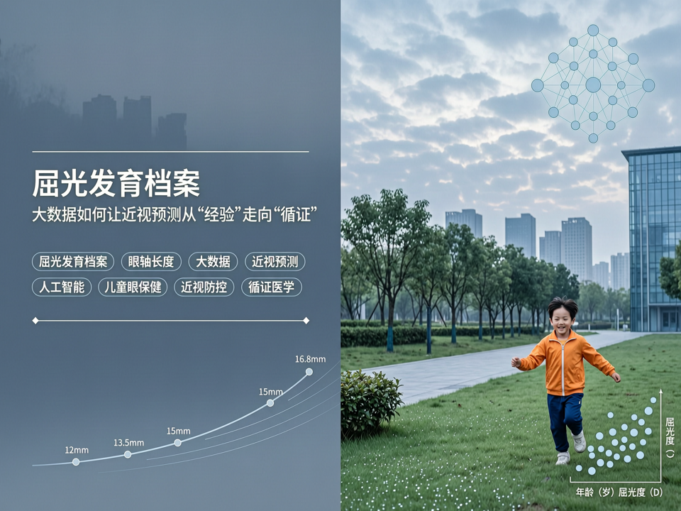 构建儿童屈光发育档案:大数据如何让近视预测从“经验”走向“循证”