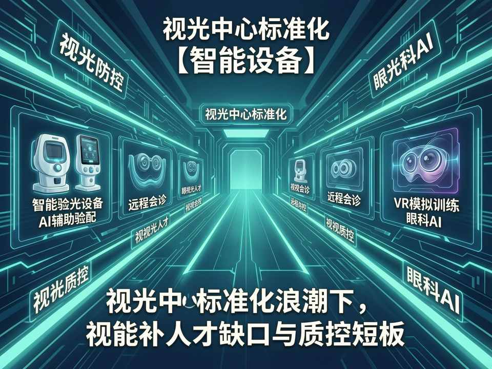 视光中心标准化浪潮下,智能设备如何填补人才缺口与质控短板