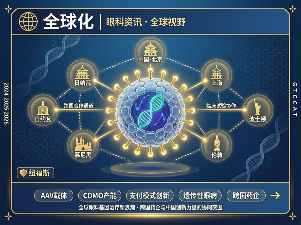 全球眼科基因治疗新浪潮:跨国药企与中国创新力量的协同突围