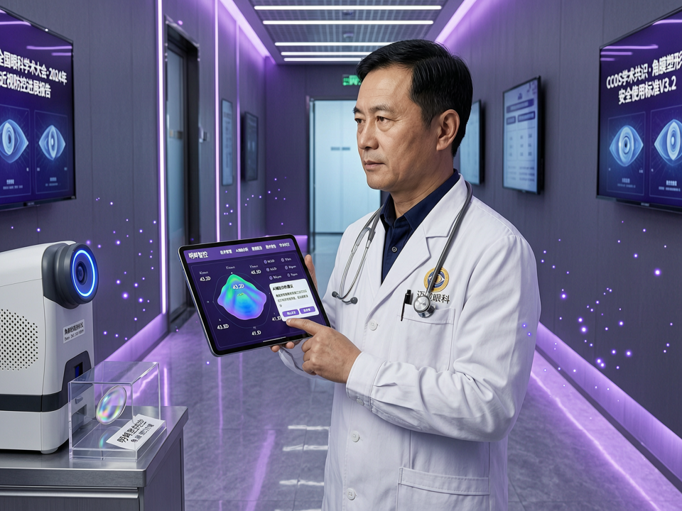 迈视眼科发布“明眸智控”角膜塑形镜数字化管理平台,联合CCOS学术共识推动行业安全标准升级