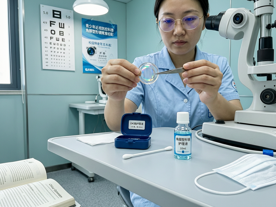校园筛查常态化与角膜塑形镜精准验配:青少年近视防控的临床新抓手