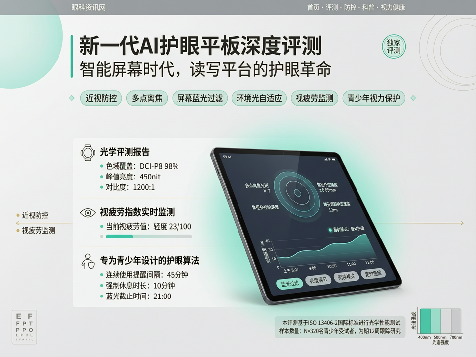 智能屏幕时代,读写平台的护眼革命:新一代AI护眼平板深度评测