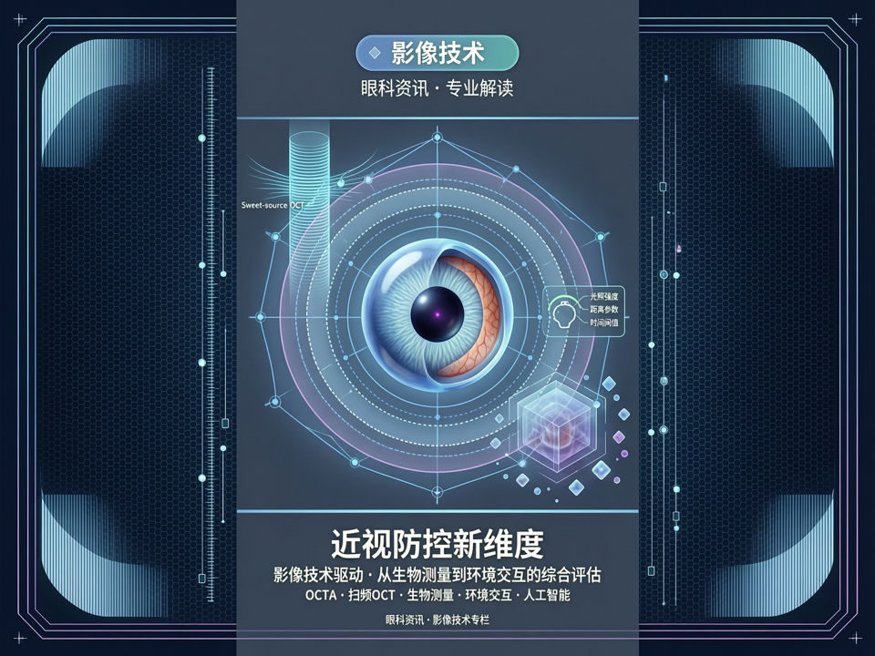 影像技术驱动的近视防控新维度:从生物测量到环境交互的综合评估