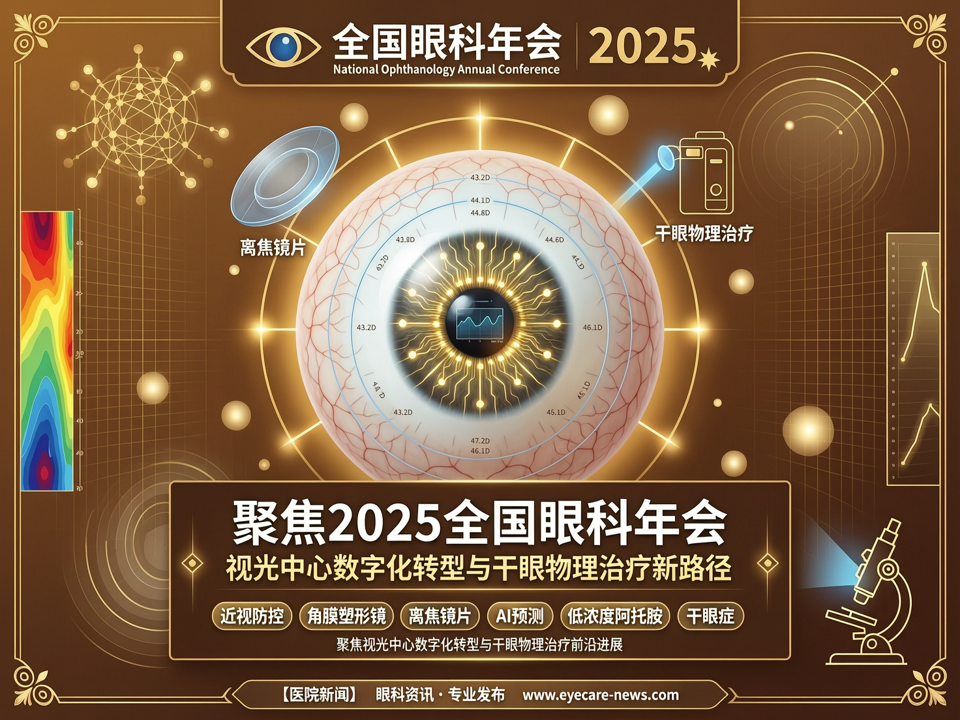 聚焦2025全国眼科年会:视光中心数字化转型与干眼物理治疗新路径
