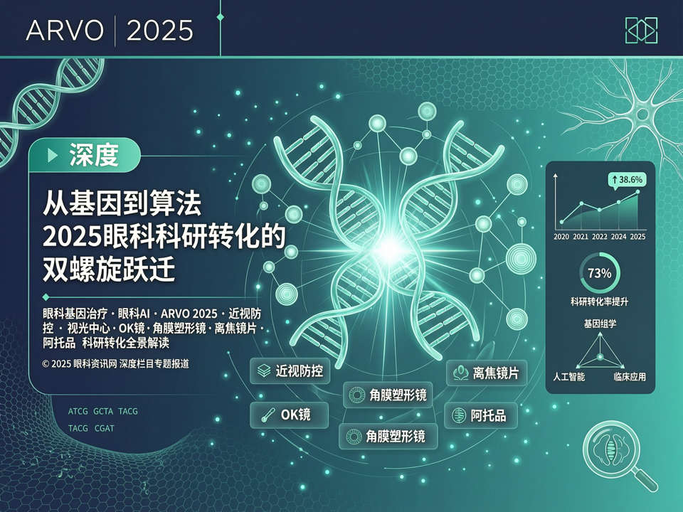深度 | 从基因到算法:2025眼科科研转化的“双螺旋”跃迁