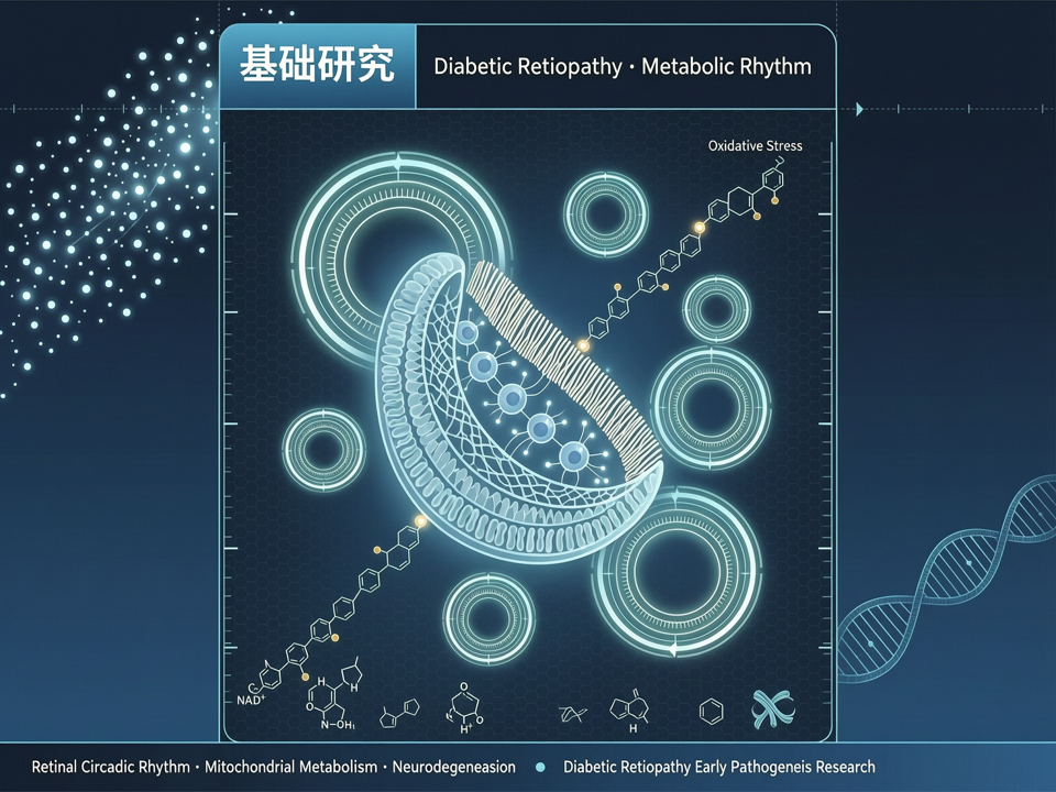 视网膜“生物电池”的昼夜节律:能量代谢失调驱动糖尿病视网膜病变早期损伤的基础研究新视角