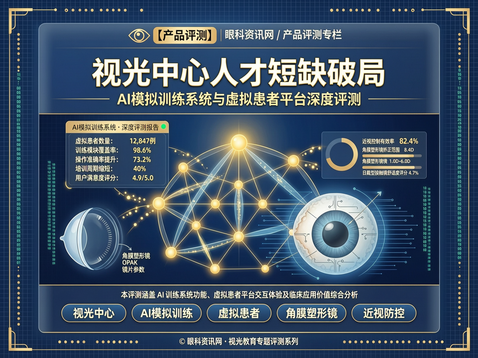 视光中心人才短缺破局:AI模拟训练系统与虚拟患者平台深度评测