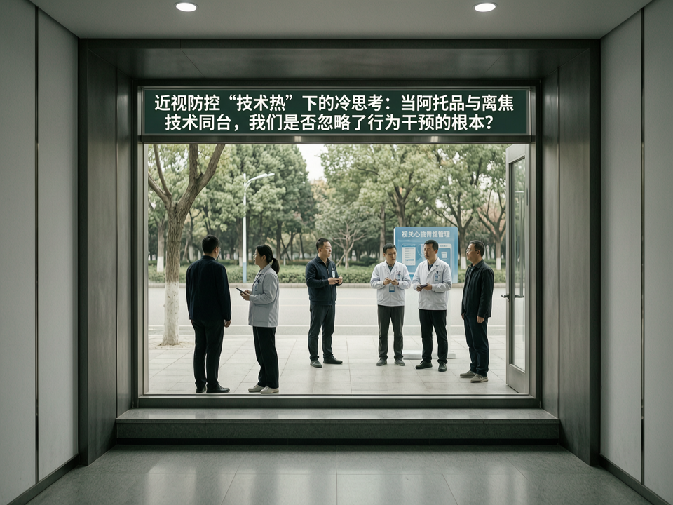 近视防控“技术热”下的冷思考:当阿托品与离焦技术同台,我们是否忽略了行为干预的根本?