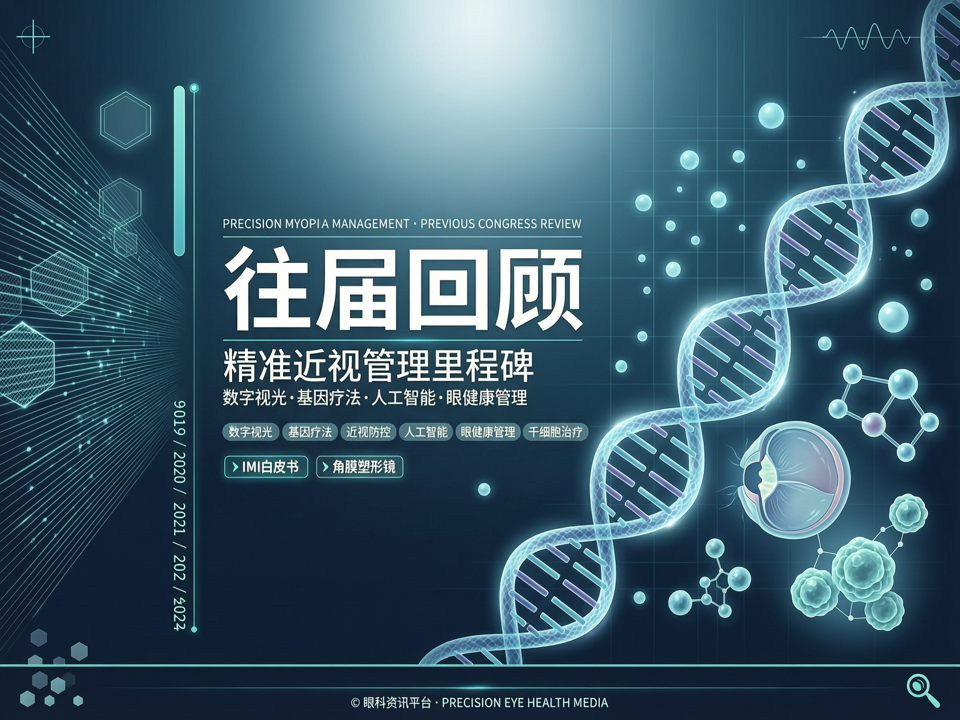 数字视光与基因疗法:往届大会中的精准近视管理里程碑