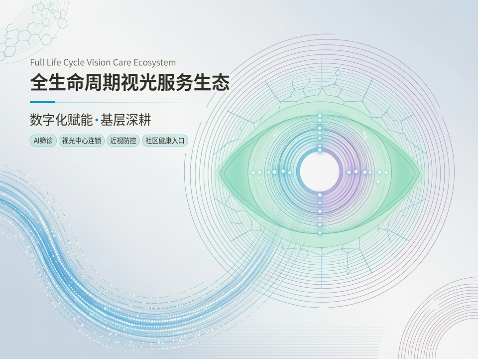 眼科企业“全生命周期视光服务生态与数字化赋能的基层深耕”战略
