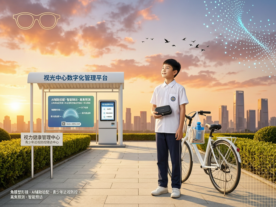 AI与角膜塑形镜:从精准验配到青少年近视防控随访的智能一体化革新