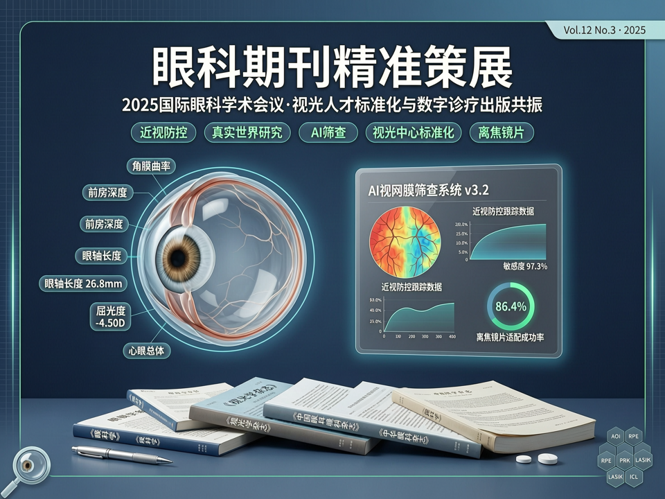 眼科期刊的精准策展:从2025国际会议看视光人才标准化与数字诊疗的出版共振