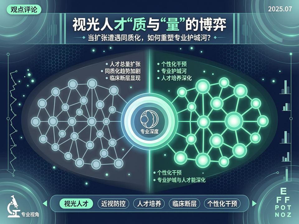 视光人才“质”与“量”的博弈:当扩张遭遇同质化,如何重塑专业护城河?