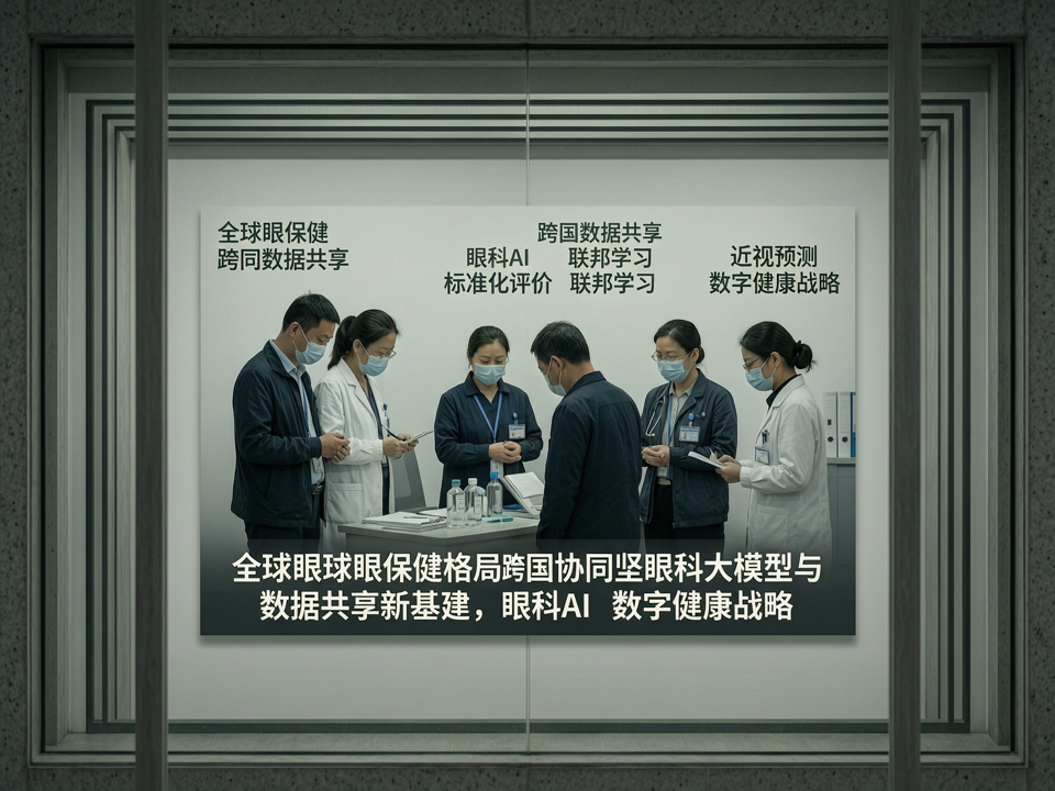 AI重塑全球眼保健格局:跨国协同攻坚眼科大模型与数据共享新基建